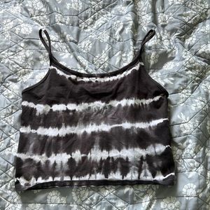 American Eagle Cropped Tie-Dye Tank Top